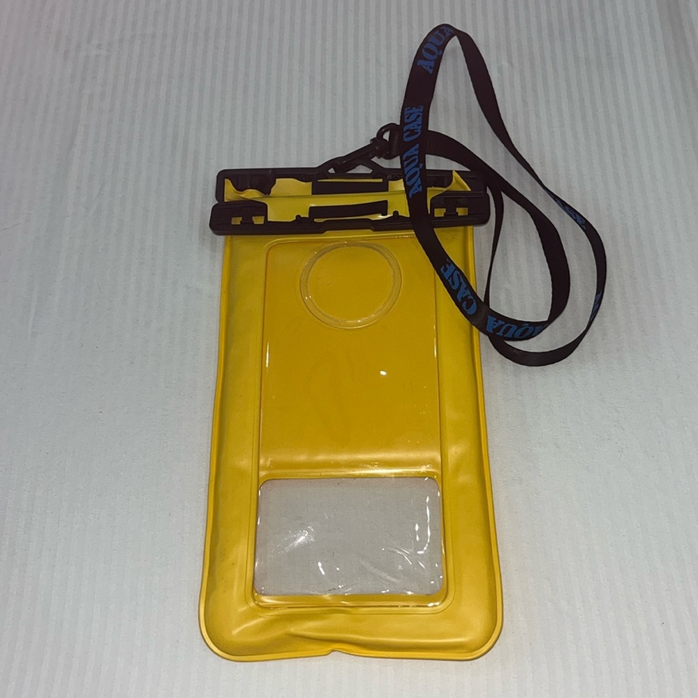 yellow life proof multi-use aqua case